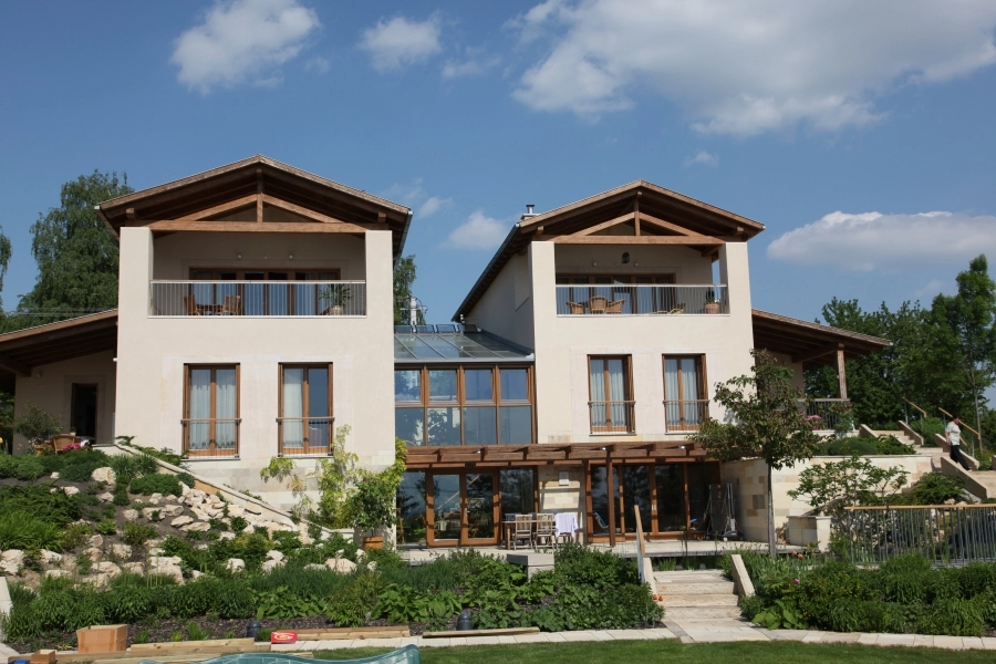 Aktív passzív ház a Balaton partjánál